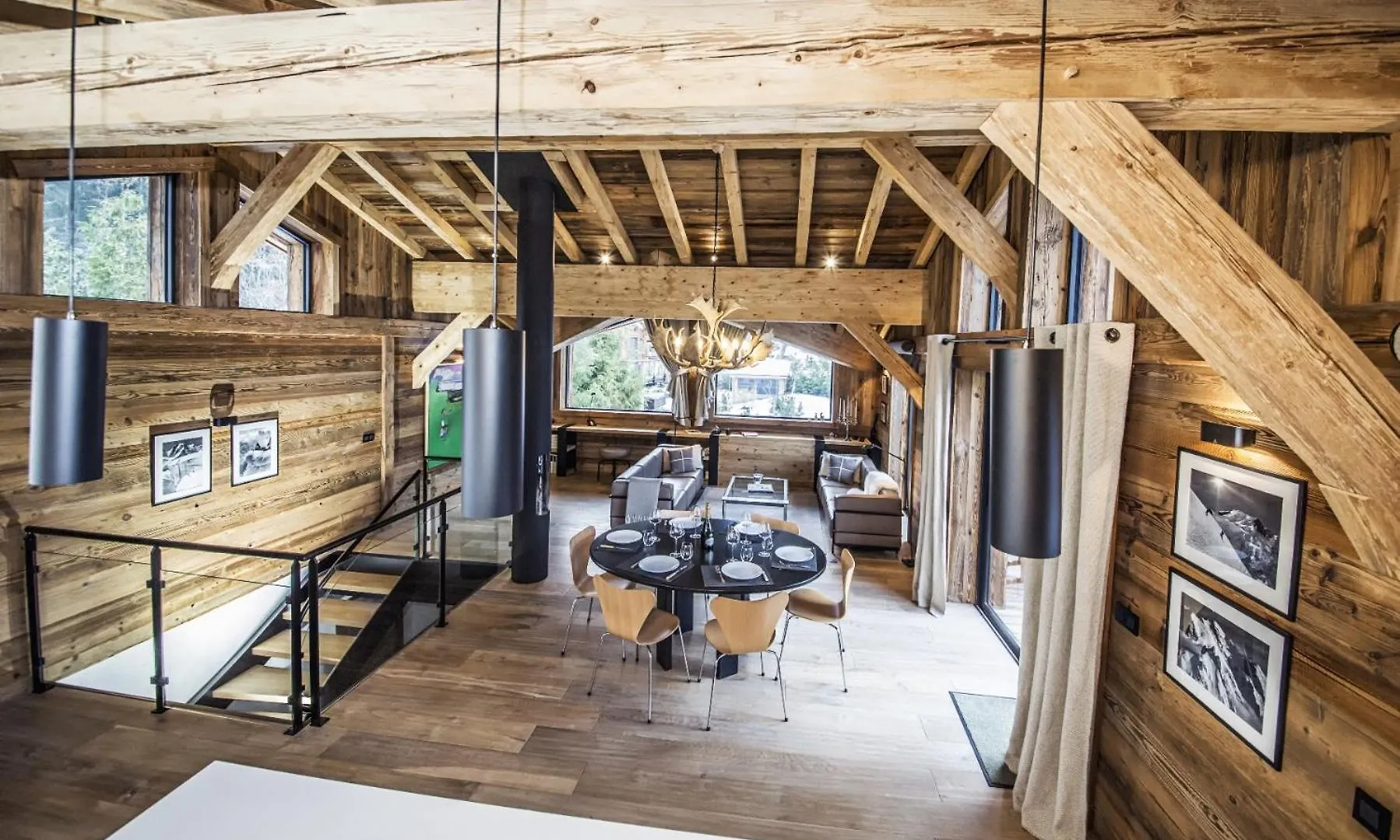 Chalet Black Wood Villa Chamonix